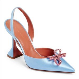 🛑SOLD🛑AMINA MUADDI Rosie Pointed Toe Slingback Pump